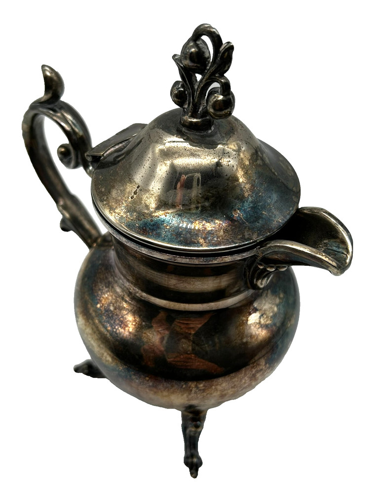 Birmingham Silver Co BSC Silver on Copper Creamer