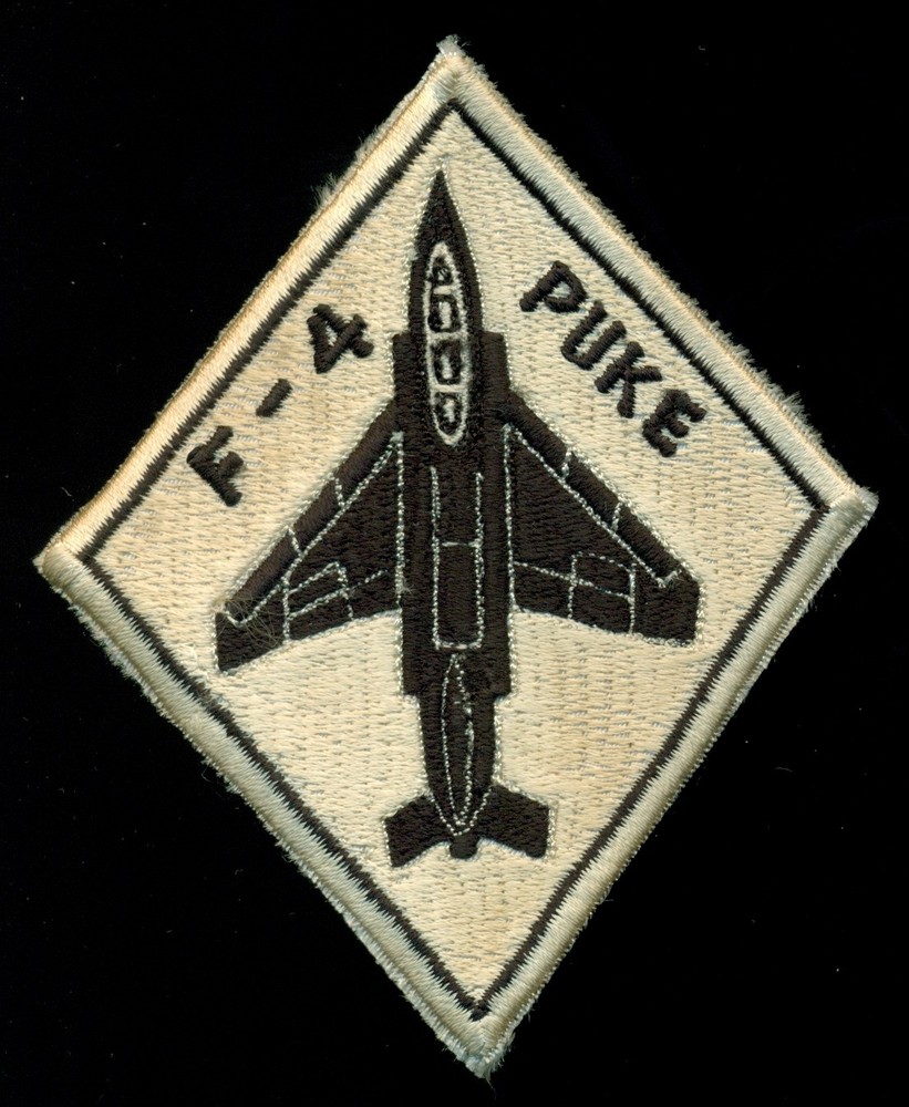 USAF F-4 Phantom Pilot Puke Patch S-22