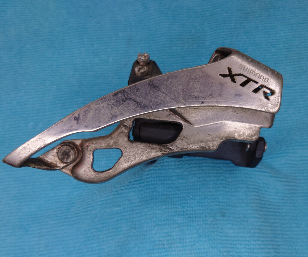Shimano XTR FD-M970 Triple Front Derailleur Top Pull 31.8mm Clamp
