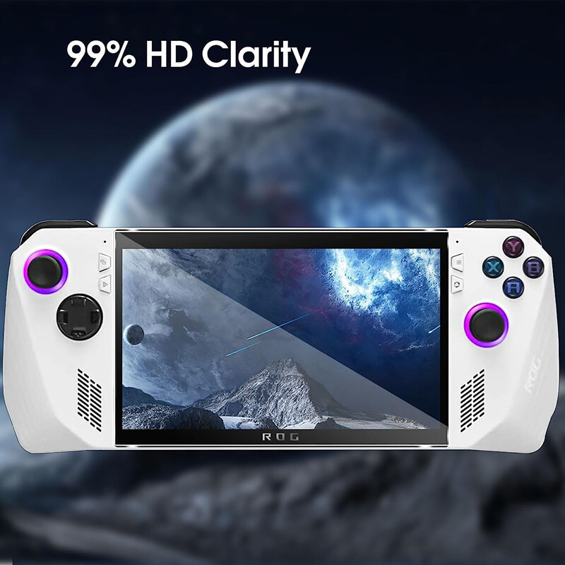 For ASUS ROG Ally Clear Full Coverage Temperd Glass Screen Protector