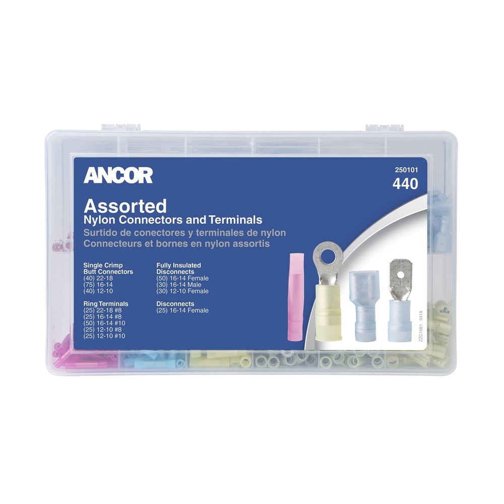 Ancor 250101 Kit, Nylon Terminals & Connectors