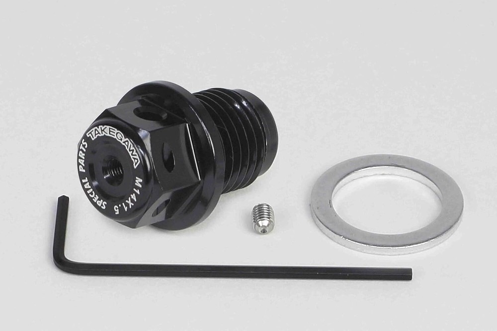 Takegawa Monkey 125 Drain Bolt with Stick Oil temperature sensor socket M12/P1.5