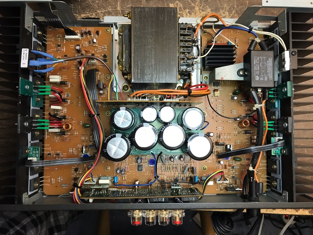 Carver M-1.0T Power Cap replacement made easy!!!