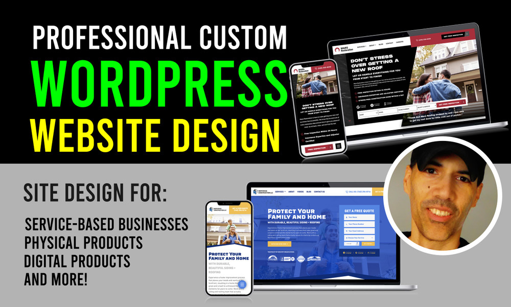 Modern WordPress Website Design & ReDesign Services