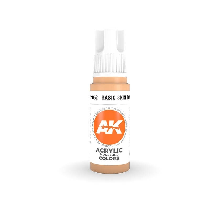 AK Interactive 17ml Bottle Basic Skin Tone 3rd Gen Acrylic Paint AK11052