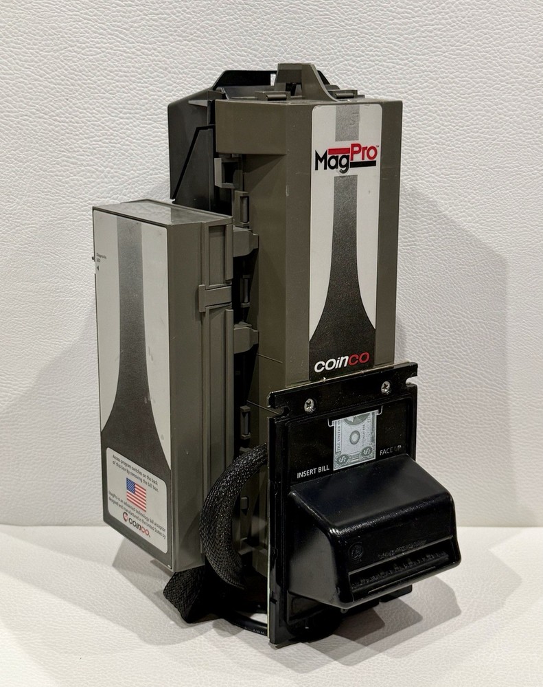 Coinco MAG50B Mag Pro Dollar Bill Acceptor Validator 5's