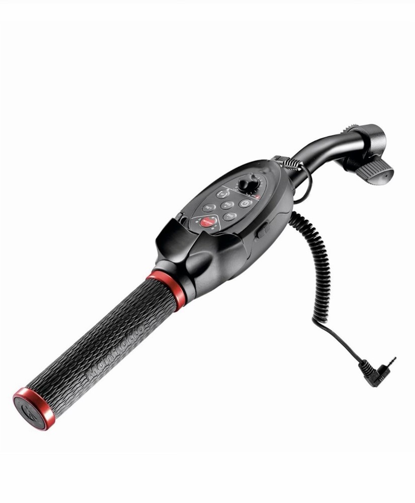 Manfrotto Pro Remote Control Handle for Tripod Zoom Focus Iris Record Wired