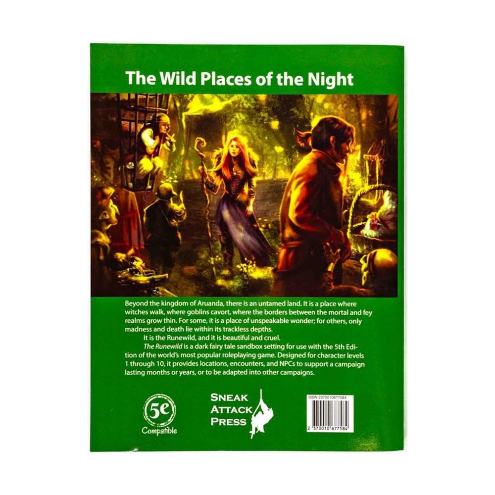 Sneak Attack D&D Runewild Campaign Setting (POD, Standard Color) EX