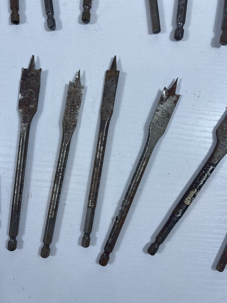 Set of 32 Wood Drill Bits