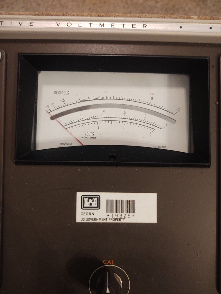 Vintage Rare Philco Sierra Electronic 128A Frequency Selective Voltmeter