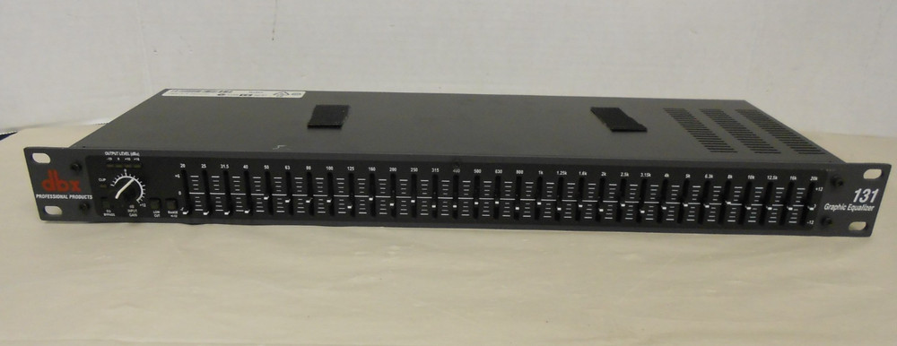 DBX 131 DBX131V 31-Band Graphic Equalizer