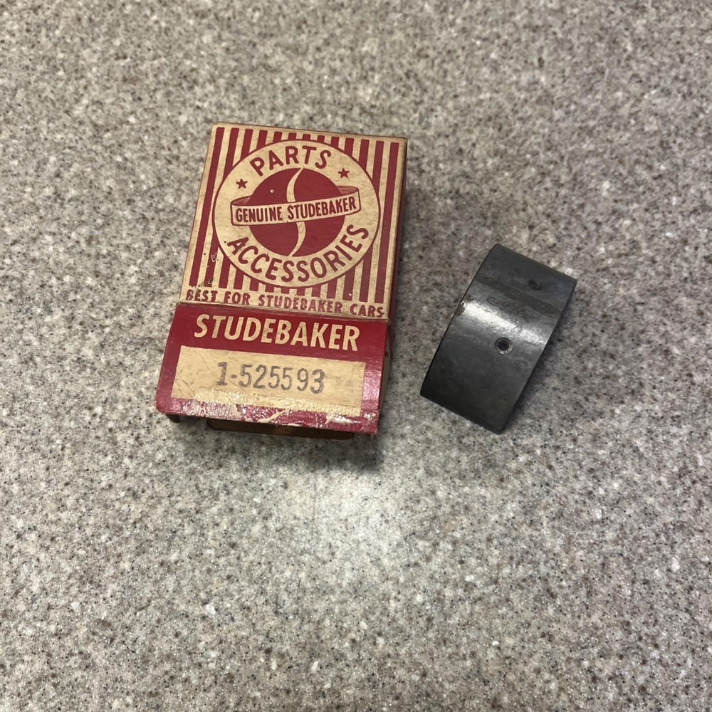 NOS Studebaker Engine Bearing Shell 1-525593 Genuine OEM