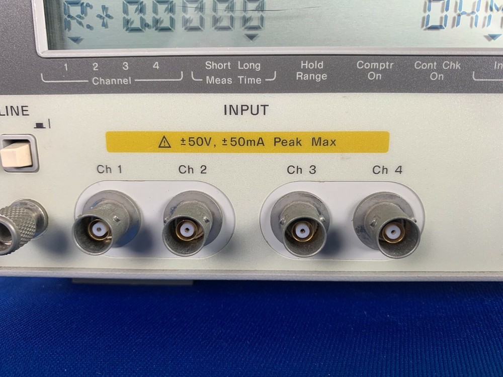 Agilent 4349A 4Ch High Resistance Meter