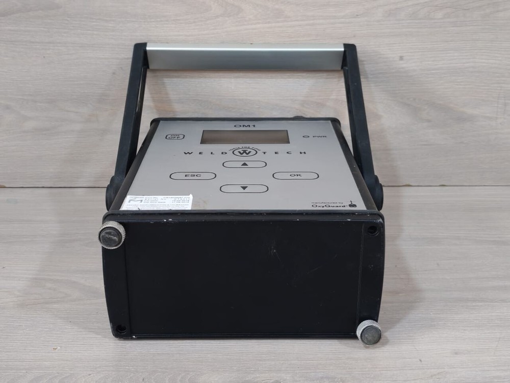WELD TECH OXYGUARD OM1 OXYGEN TRACE ANALYSER - NEED CHANGE BATTERY