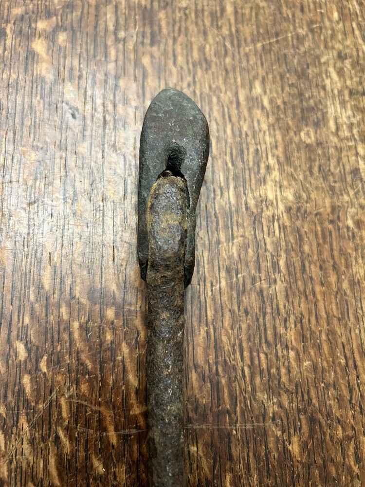 Very Early Antique Copper Tip Soldering Iron
