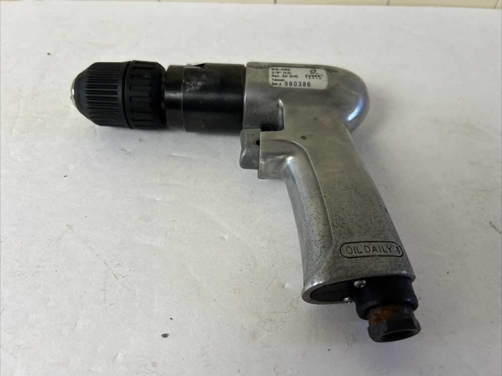 SUNEX Tools SX495 3/8” HD Reversible Air Drill TESTED WORKS!