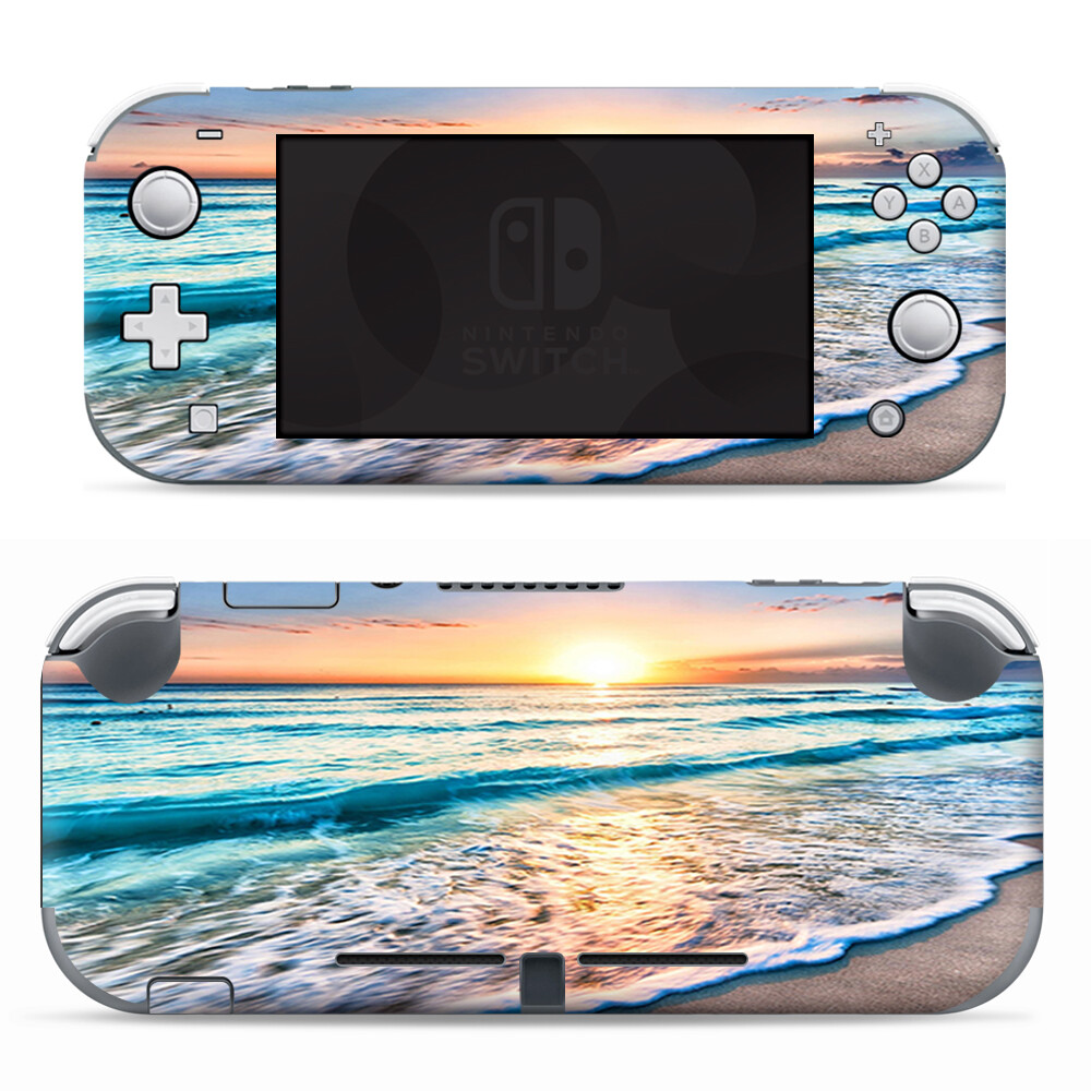 Skins Decals wrap for Nintendo Switch Lite - sunset on beach