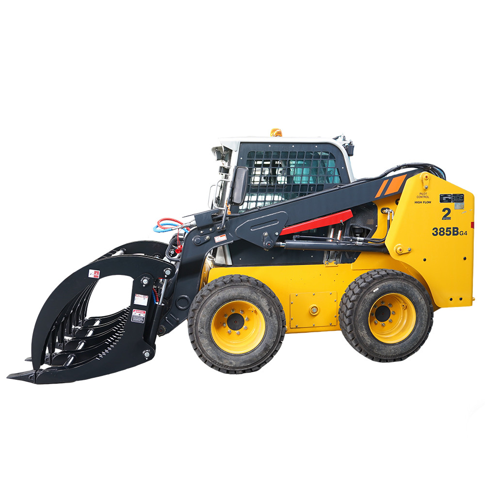 72" Skid Steer Root Rake Grapple - Extreme Duty Grapple for Handling Demolition