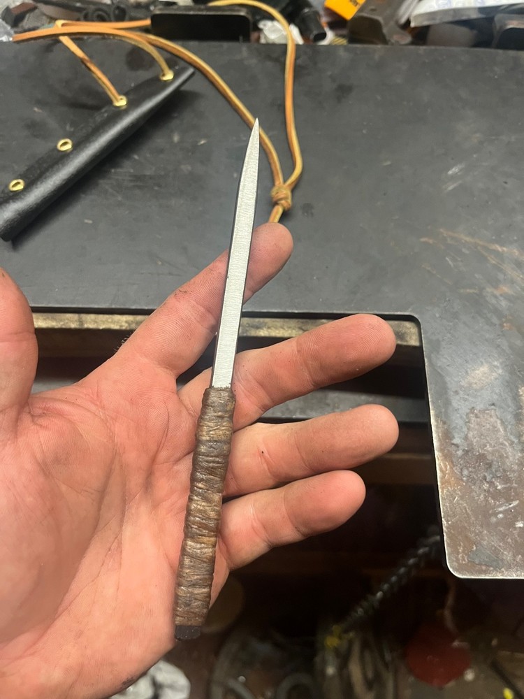 "The Bad Fix" needle spike neck knife