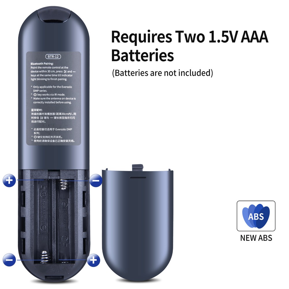 New BTR-12 Bluetooth Remote Control For Eversolo DMP-A6, DMP-A6 Master