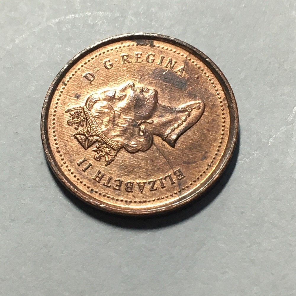 1999 CANADA ONE CENT COIN .