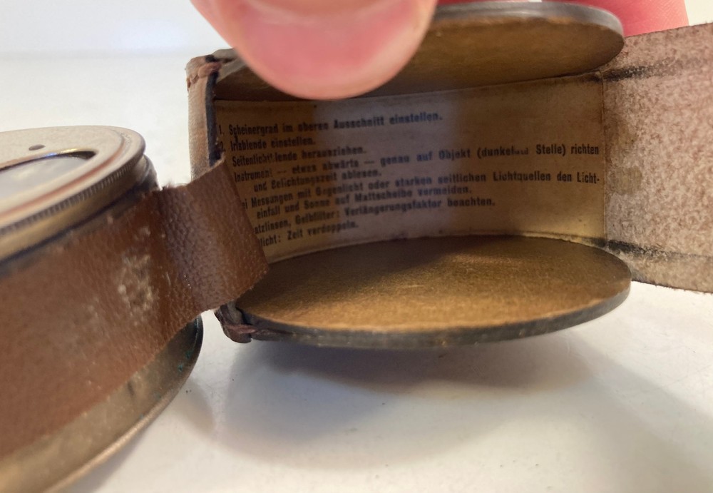 ​Guggenheimer Metrophot Moment Light Meter 1933 Untested
