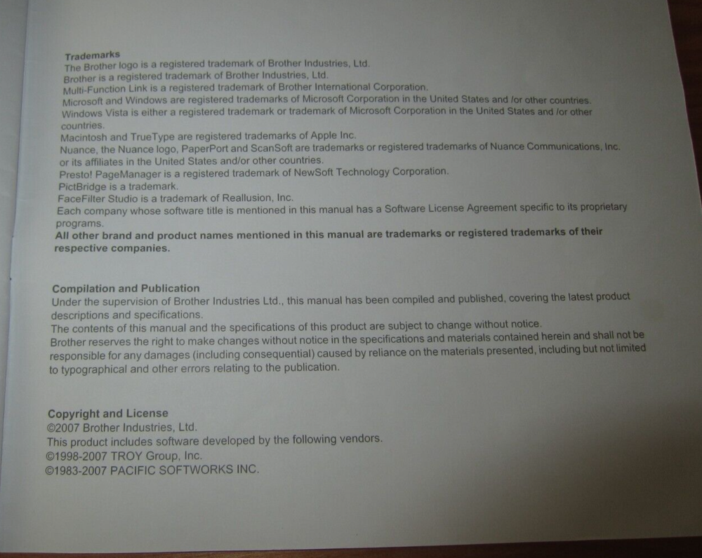 MFC-465CN Brother Printer Quick Setup Guide