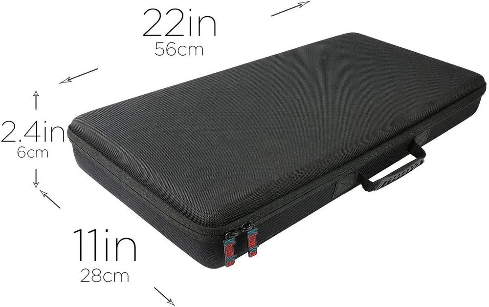 Khanka Hard Travel Case For Numark Mixtrack Pro 3 | Usb Dj Controller