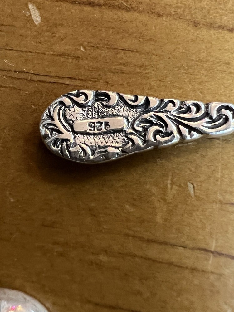 Three Vintage Sterling Silver Salt Spoons