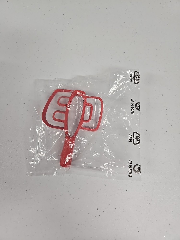 Tupperware Power Chef System REPLACEMENT PART Paddlewisk Red New