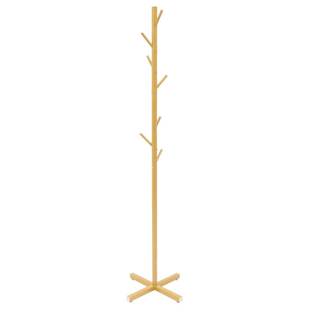Freestanding Coat Rack with 7 Hooks Coat Rack Stand Tree-Shaped Coat Rack