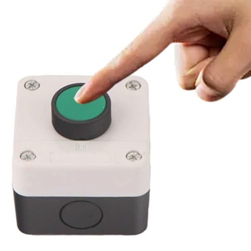 Push Button Switch Box, ABS Weatherproof Momentary Push Button Switch Station