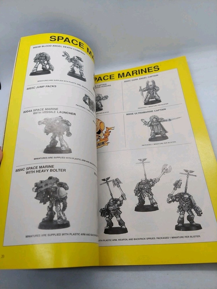 Warhammer 40k 1997 Citadel Miniatures Catalog