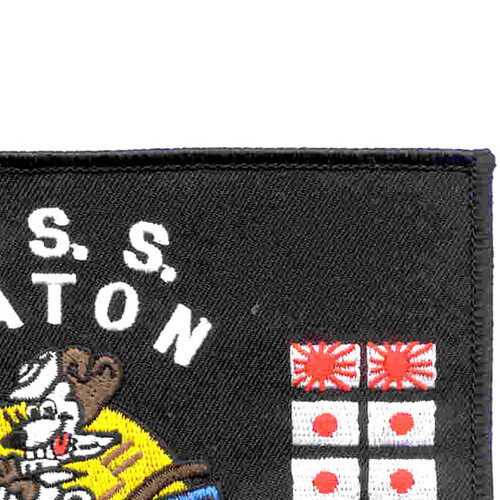 SS-270 USS Raton Battle Flag Patch Version B