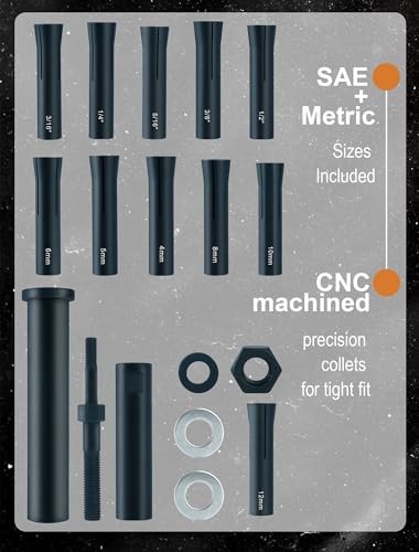 18pcs 95400 in-Line Dowel Pin Puller Master Set Includes Both SAE and Metric