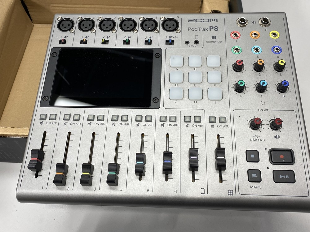 Zoom PodTrak P8 Podcast Recorder