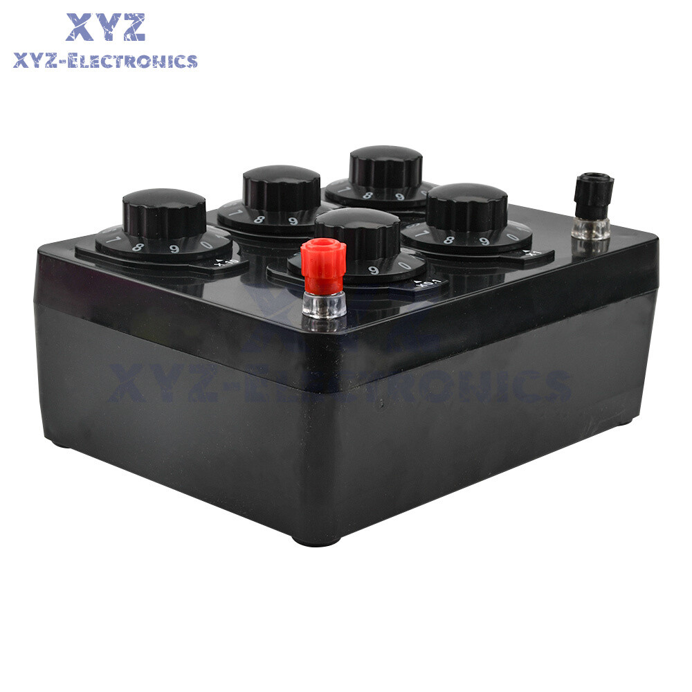 0-9999.9 Ohm Variable Resistance Box Decade Resistor For Physical Resistance Box