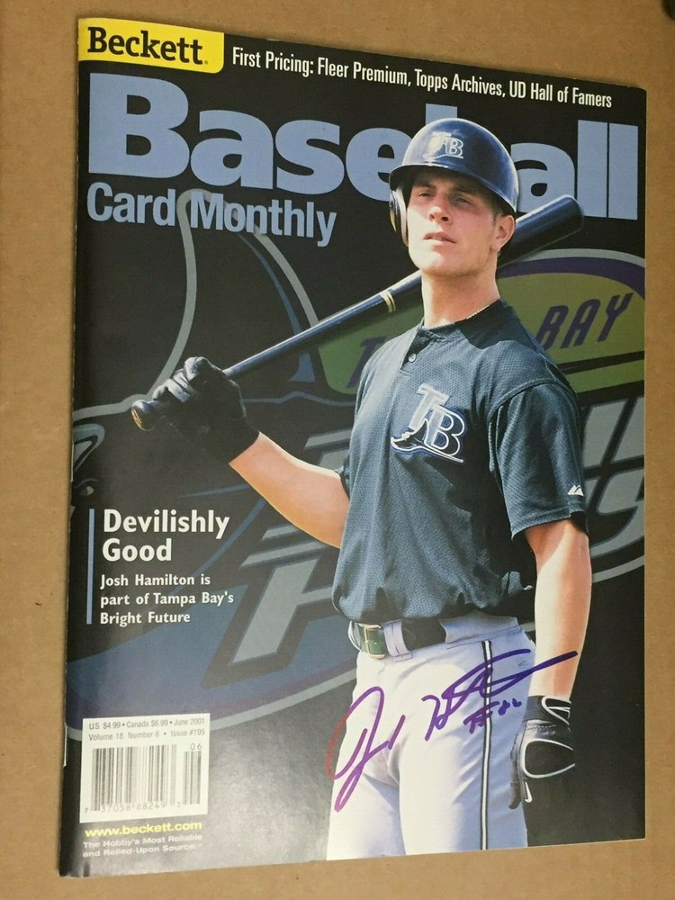 Josh Hamilton signed AUTOGRAPH