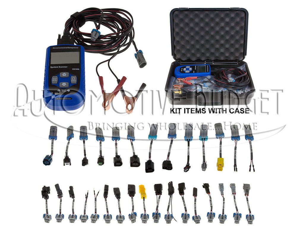 A/C Compressor Electronic Control Valve Tester for Denso Delphi Sanden & More