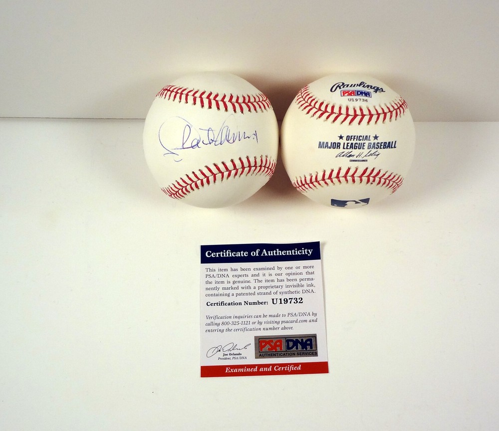 Placido Domingo Three Tenors Signed Autograph MLB Baseball PSA/DNA COA