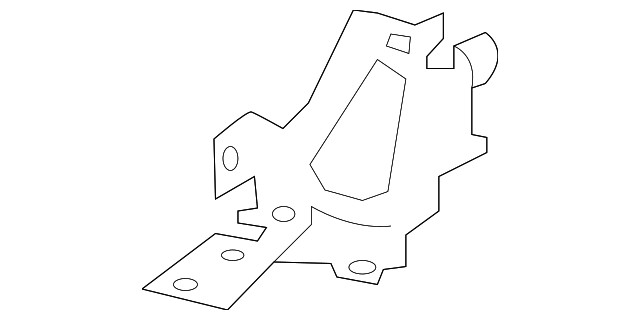 Genuine Nissan Body Control Module Bracket 68165-6CA0A