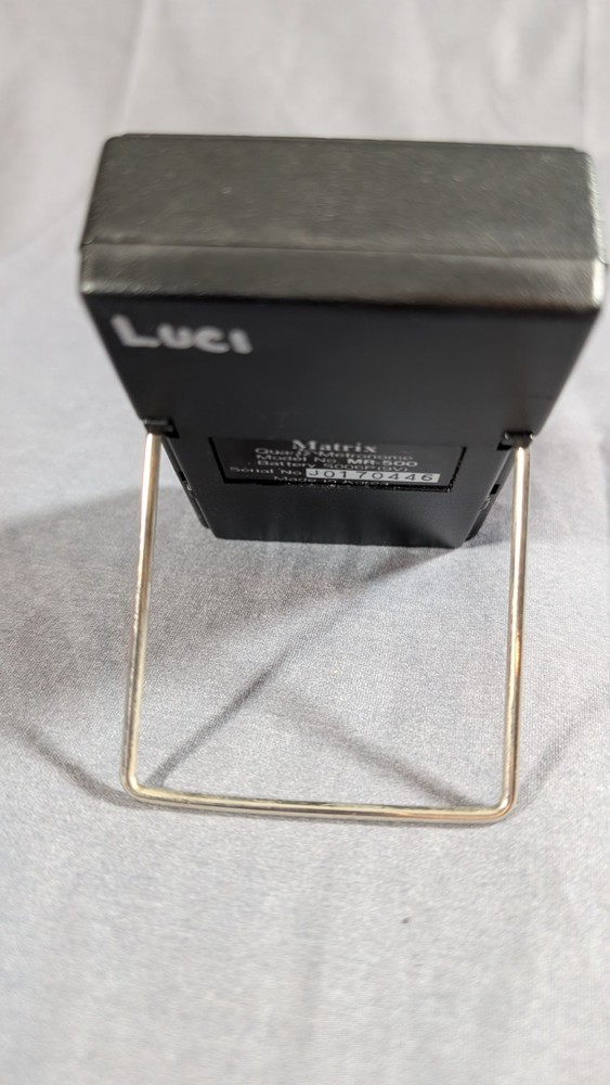 Matrix MR-500 Quartz Metronome (tested working)