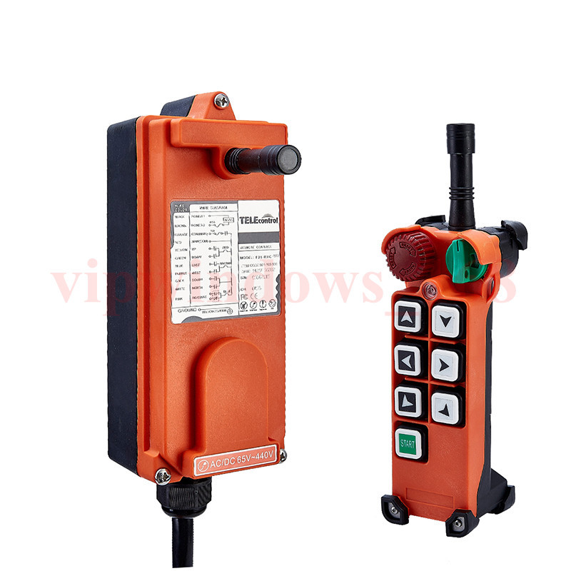 Industrial Wireless Remote Control System Push Button Switch F21-E2 AC/DC12-440V