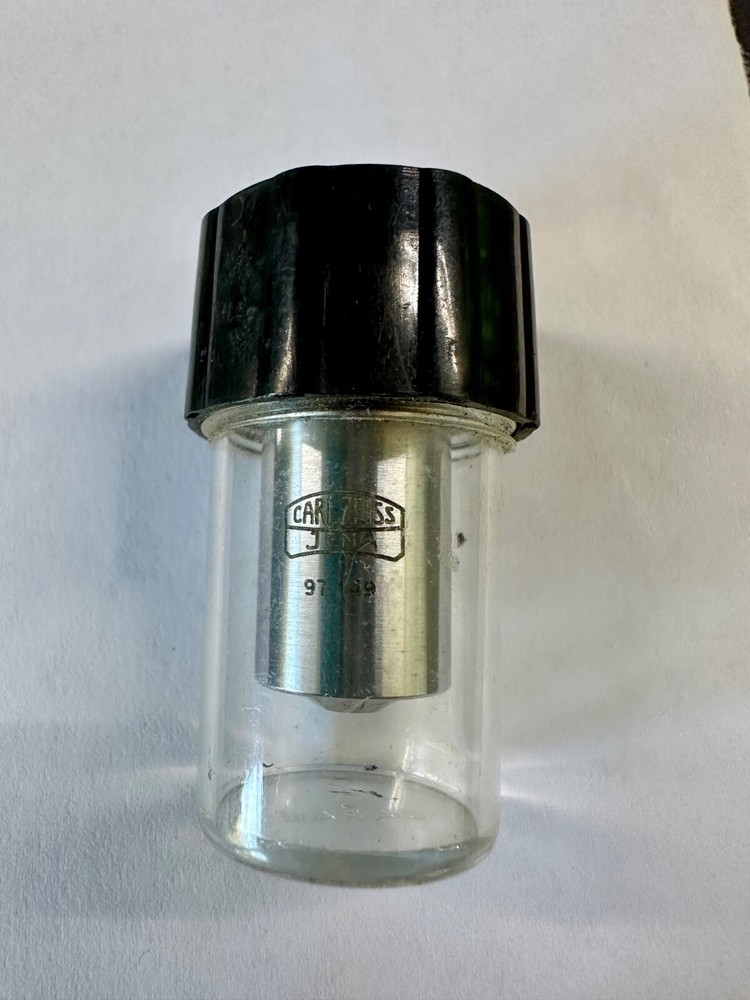 Vintage Carl Zeiss Jena Microscope Objective X40