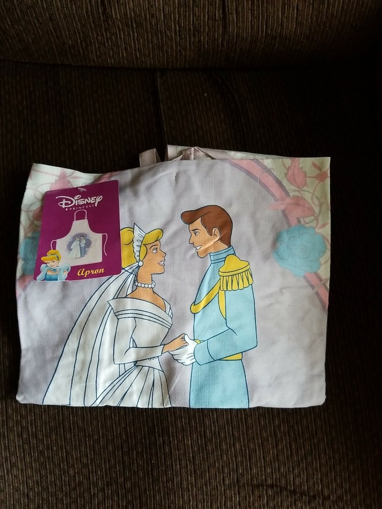 New With Tag Cinderella Prince Charming Apron Adult Size