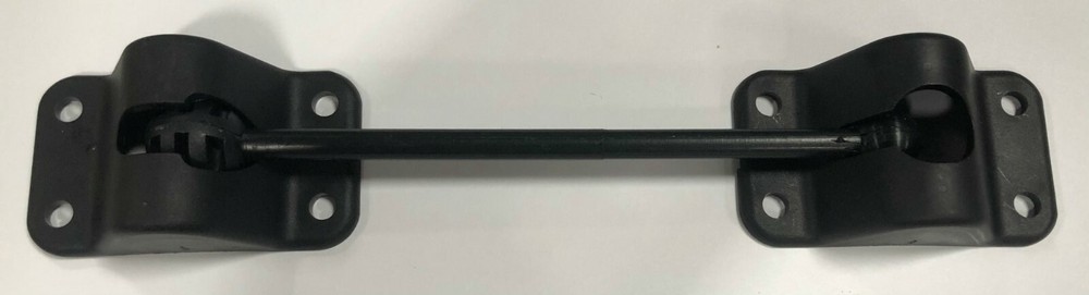 6 Inch Enclosed Cargo Trailer Door Hold Back - Black