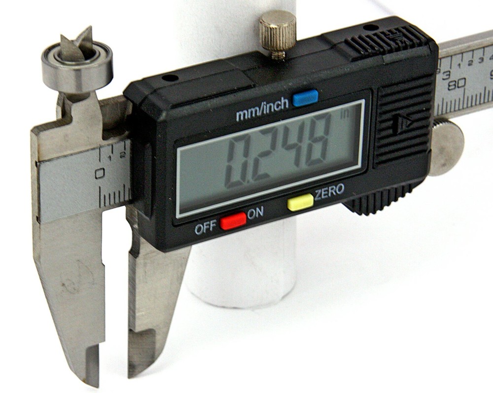 Ball Bearing Measuring Tool ID, OD and Width Digital Electronic with LCD Display