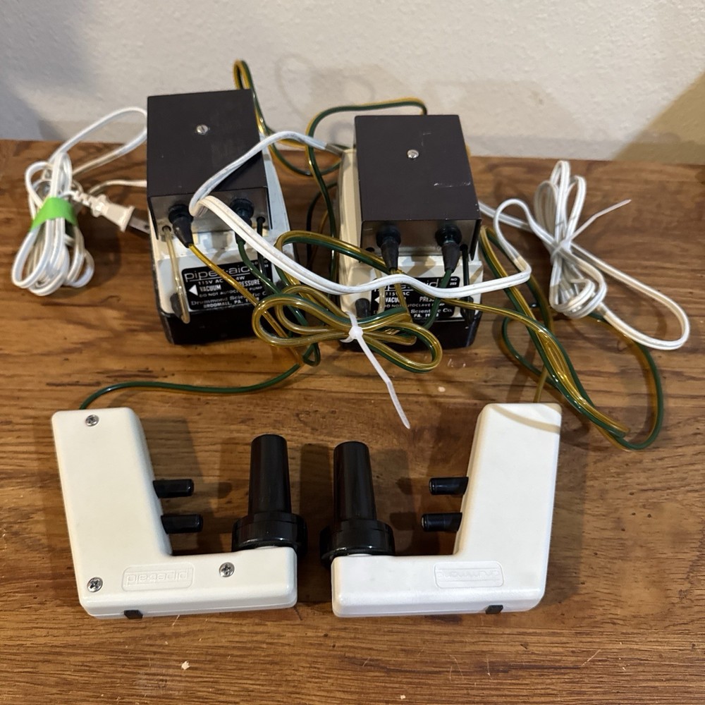 (2) Drummond Pipet-Aid CE Lab Pipette Controller Vacuum Pumps