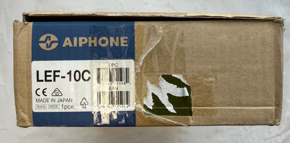 AIPHONE LEF-10C 10-Call Semi-Flush Mount Master Station