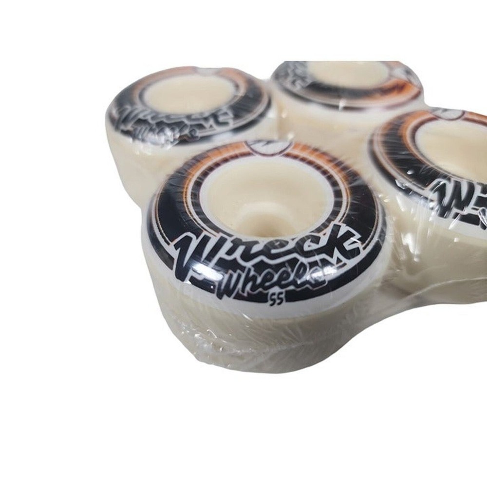 WRECK Skateboarding Wheels 55mm 83B (103A) Square Cut